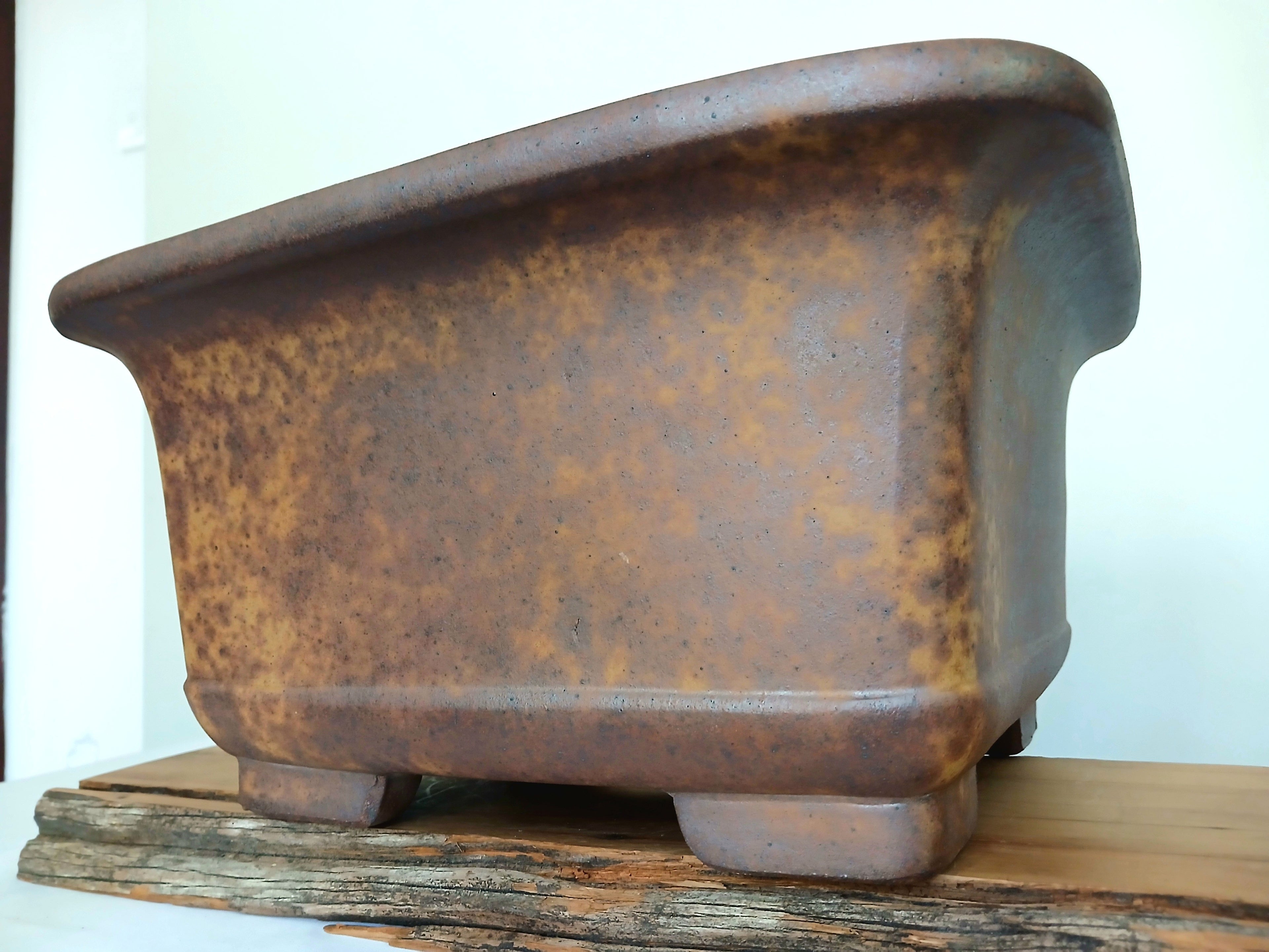 Bonsai Pot Square 38cm Reduction Fired - SQ2RF - The Plant Warehouse NZ