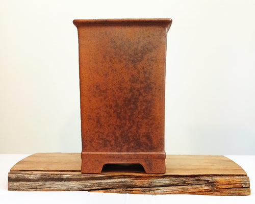 Bonsai Pot Cascade 21*32cm Reduction Fired - The Plant Warehouse NZ