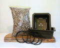 D.I.Y. Bonsai Starter Set - Pot, Wire, Potting mix BIG 2 - The Plant Warehouse NZ