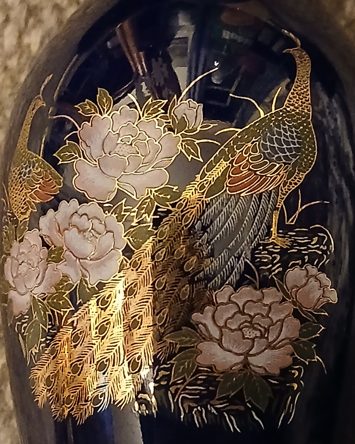 Japanese Cobalt Blue Porcelain Tokkuri Vase — Peacock & Peony - The Plant Warehouse NZ