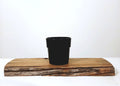 Gloss Black Indoor Plant Pot — Classic Tapered Ceramic - The Plant Warehouse NZ