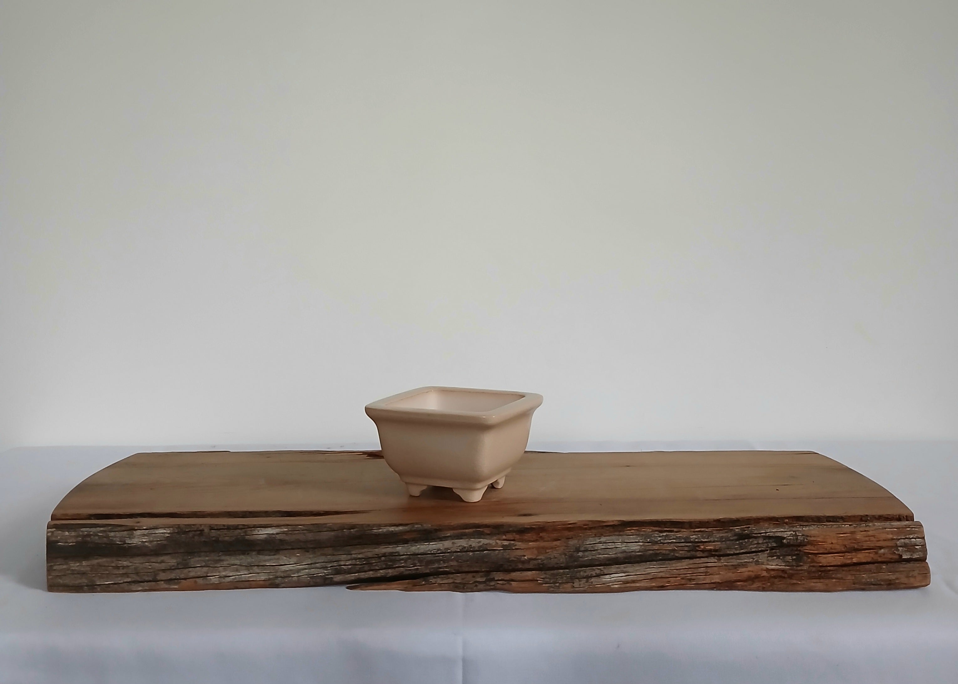 Bonsai Pot Square Flared Mame 9.5cm
