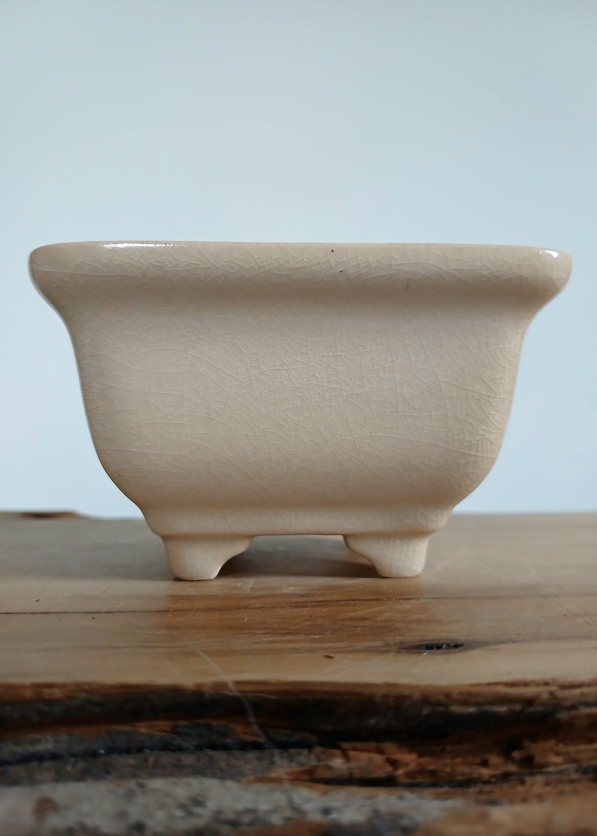 Bonsai Pot Square Flared Mame 9.5cm