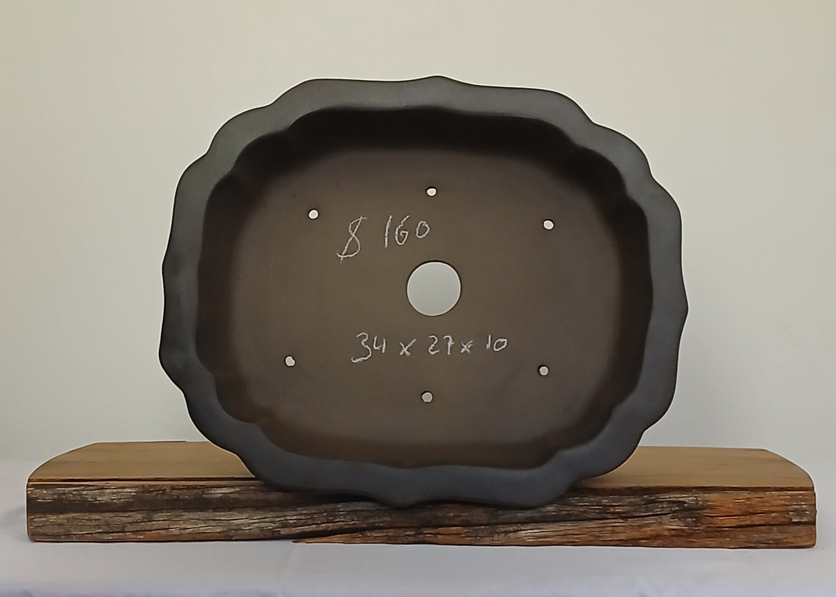 Bonsai Pot Lotus Oval 34cm