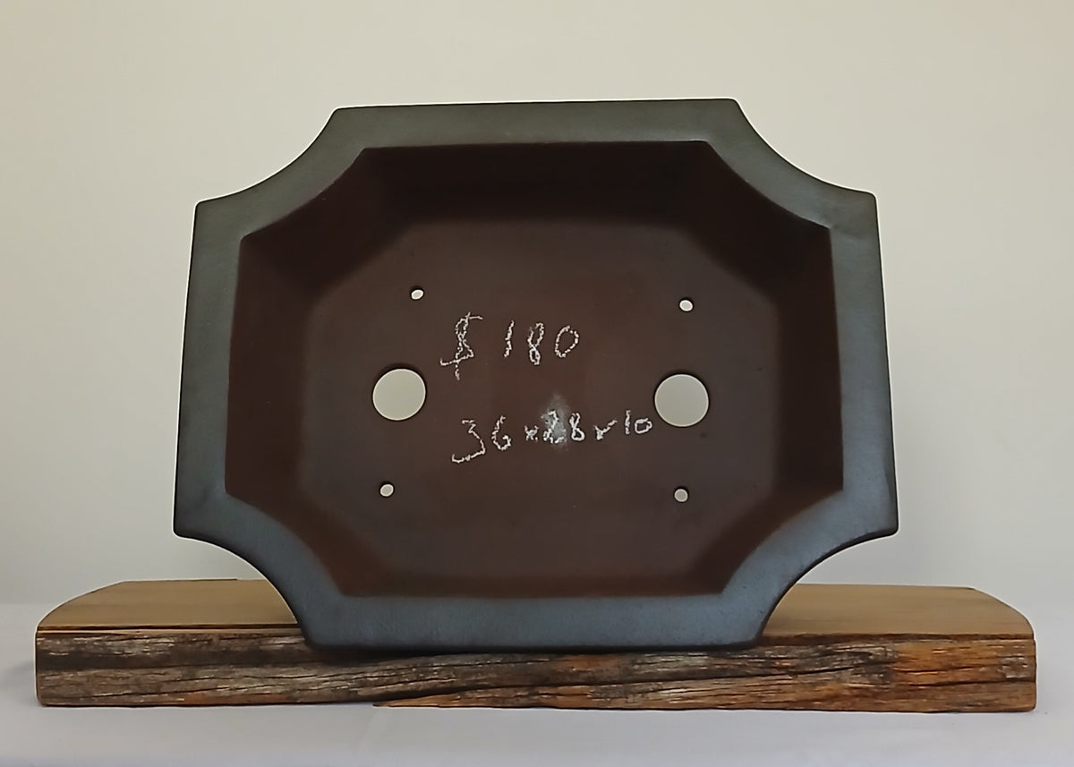 Bonsai Pot Rectangle 36cm Cut Shoulders