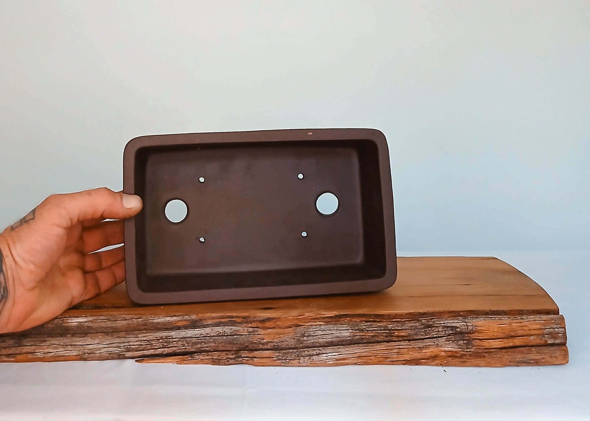 Bonsai Pot Rectangle 23cm - The Plant Warehouse NZ