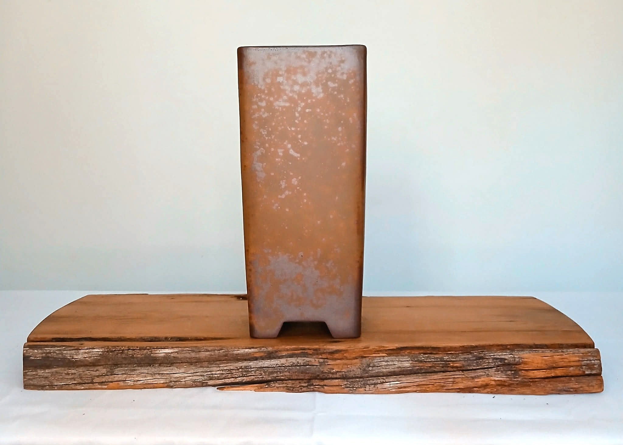 Bonsai Pot Cascade 13*27cm Reduction Fired - The Plant Warehouse NZ