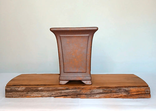 Bonsai Pot Cascade 18*21cm Reduction Fired - The Plant Warehouse NZ