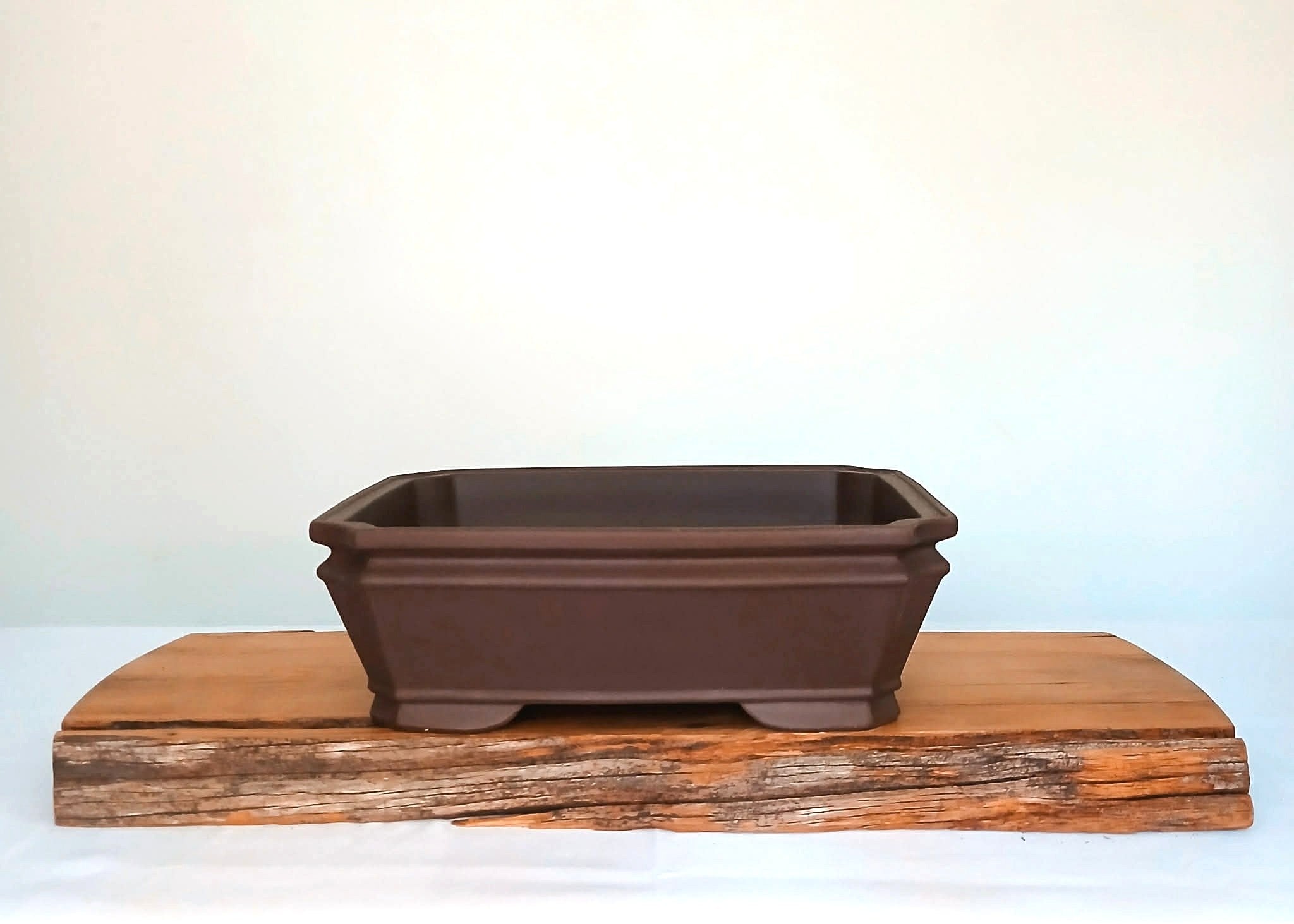 Bonsai Pot Rectangle 26cm Cut Shoulders - The Plant Warehouse NZ