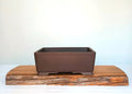 Bonsai Pot Rectangle 26cm Round Shoulders - The Plant Warehouse NZ