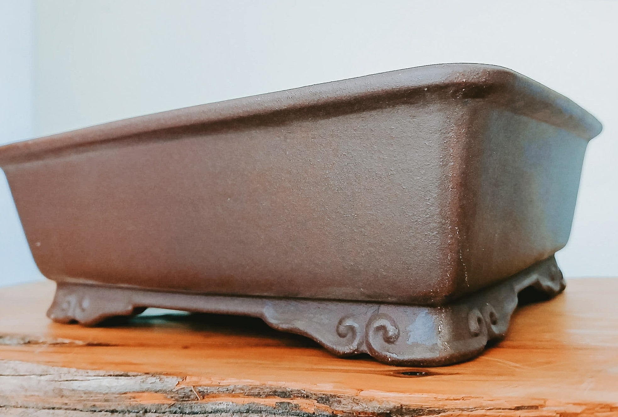 Bonsai Pot Rectangle 21cm - The Plant Warehouse NZ