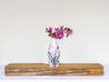 Hand-Painted Chinese Porcelain Flower Vase — Iris & Blossom - The Plant Warehouse NZ